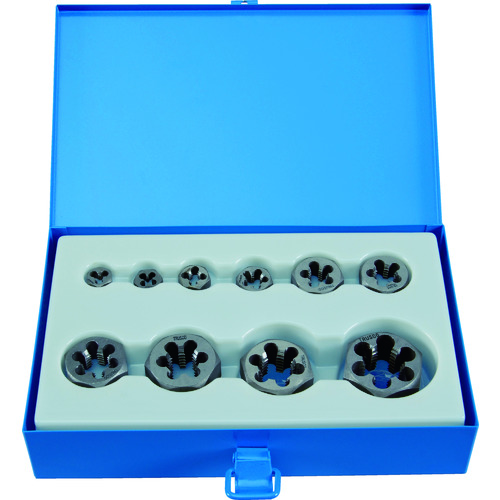 トラスコ中山 TRUSCO 六角サラエナットダイスウィットねじセット(ご注文単位1セット)【直送品】