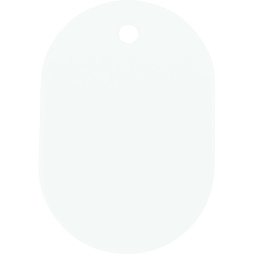 トラスコ中山 TRUSCO 小判札 大 60X40mm 5枚入 白(ご注文単位1パック)【直送品】