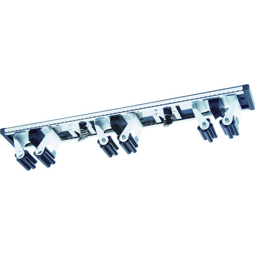 トラスコ中山 TRUSCO ほうき・モップキャッチ 3連(ご注文単位1個)【直送品】