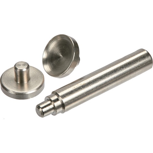 トラスコ中山 TRUSCO 特大カシメ用交換コマ(抜き棒付) カシメ13mm用(ご注文単位1セット)【直送品】