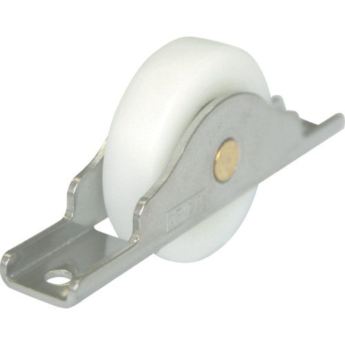 トラスコ中山 TRUSCO ベアリング戸車(木製建具用) 平型(コ型枠) Φ45 (2個入)(ご注文単位1袋)【直送品】