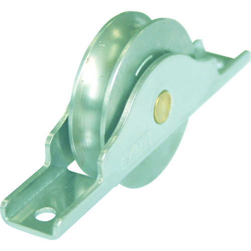 トラスコ中山 TRUSCO ステンレス ベアリング戸車(木製建具用) 丸型(コ型枠) Φ42 (2個入)(ご注文単位1袋)【直送品】