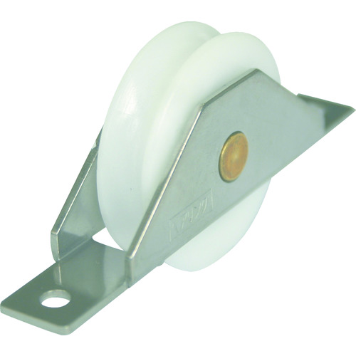 トラスコ中山 TRUSCO ベアリング戸車(木製建具用) 丸型(平板枠) Φ30 (2個入)(ご注文単位1袋)【直送品】