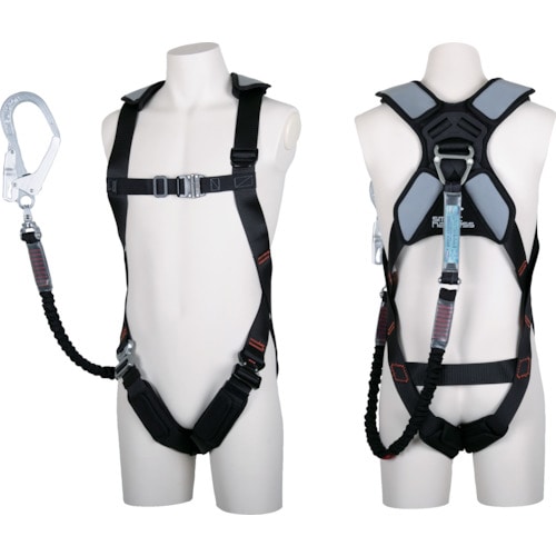 トラスコ中山 ツヨロン スマートハーネス ノビロン Lサイズ(ご注文単位1本)【直送品】