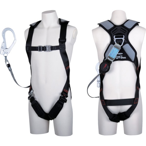 トラスコ中山 ツヨロン スマートハーネス ワン・ハンドリトラ Lサイズ(ご注文単位1本)【直送品】