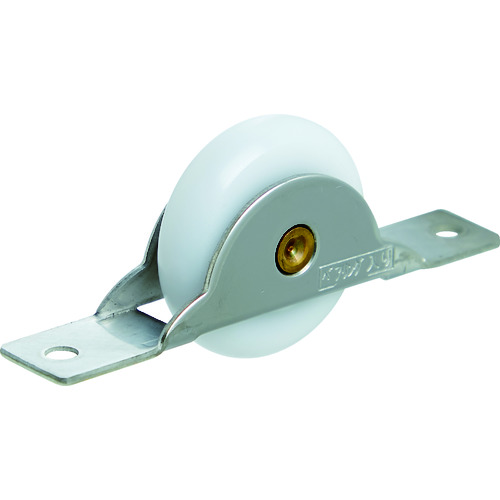 トラスコ中山 TRUSCO V型戸車(木製建具用) 平板枠 U型 Φ33 2個入り(ご注文単位1袋)【直送品】