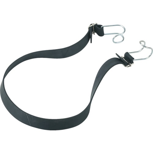 トラスコ中山 TRUSCO ハイテナー用ゴムベルト 800X30 両フック（ご注文単位1本）【直送品】