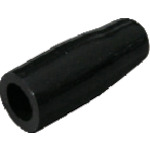 トラスコ中山 ニチフ 絶縁キャップ(100個入)黒 内寸2.4(ご注文単位1袋)【直送品】