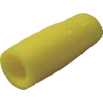 トラスコ中山 ニチフ 絶縁キャップ(100個入)黄 内寸2.4(ご注文単位1袋)【直送品】