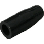 トラスコ中山 ニチフ 絶縁キャップ(100個入)黒 内寸2.6(ご注文単位1袋)【直送品】