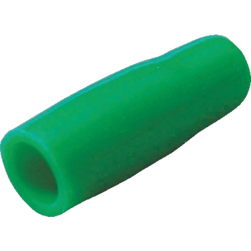 トラスコ中山 ニチフ 絶縁キャップ(100個入)緑 内寸3.3(ご注文単位1袋)【直送品】