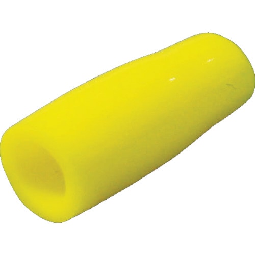 トラスコ中山 ニチフ 絶縁キャップ(100個入)黄 内寸3.3(ご注文単位1袋)【直送品】