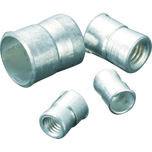 トラスコ中山 TRUSCO インサートナット M6X1.0 下穴9.6 100個入箱 (スチールSUM23L)（ご注文単位1箱）【直送品】