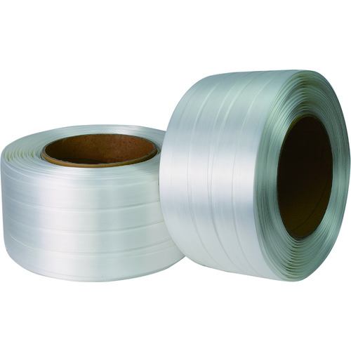 トラスコ中山 TRUSCO ポリエステルバンド 幅19mm 600m(ご注文単位1巻)【直送品】