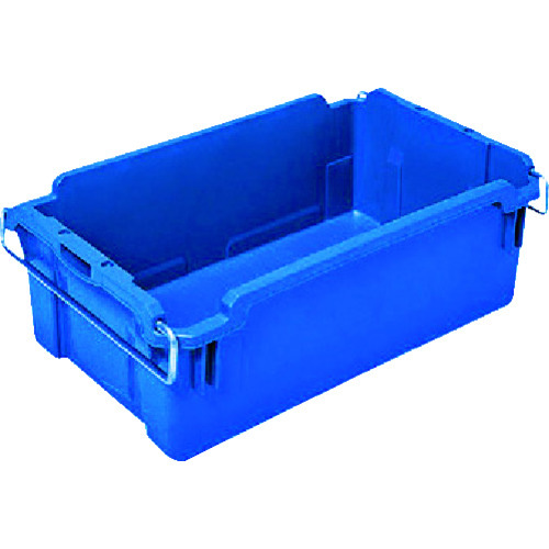 トラスコ中山 TRUSCO ネスティングコンテナ 31.1L ダークブルー(ご注文単位1個)【直送品】