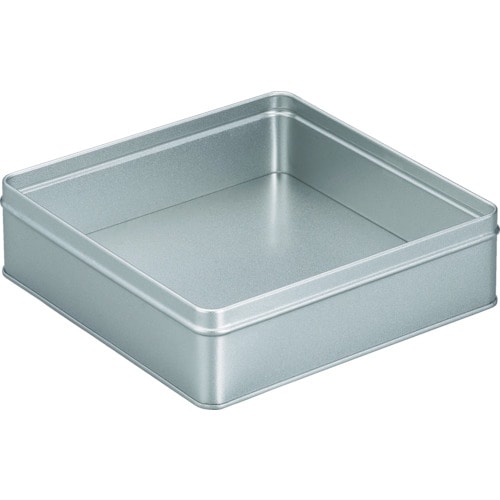 トラスコ中山 TRUSCO 角缶 有効内寸168X168X45(ご注文単位1個)【直送品】