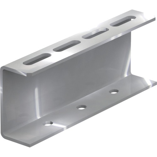 トラスコ中山 TRUSCO 配管支持用チャンネルブラケット 100型 ステンレス L270(ご注文単位1個)【直送品】