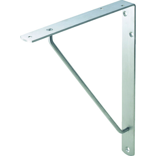 トラスコ中山 TRUSCO ステンレス棚受 補強バー付 250×200mm(ご注文単位1本)【直送品】