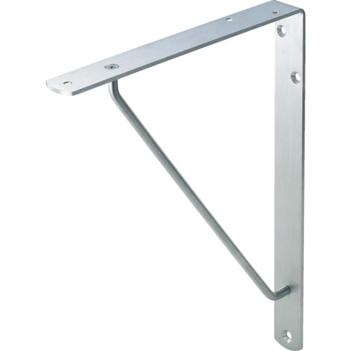 トラスコ中山 TRUSCO ステンレス棚受 補強バー付 300×250mm(ご注文単位1本)【直送品】