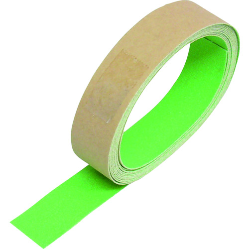 トラスコ中山 TRUSCO 蛍光ノンスリップテープ 屋外用 25mmX10m 緑(ご注文単位1巻)【直送品】