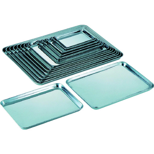 トラスコ中山 TRUSCO ステンレスKバット 16インチ(ご注文単位1枚)【直送品】