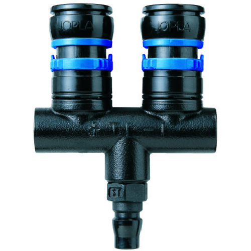 トラスコ中山 ジョプラックス 樹脂ツインソケット　332-3048（ご注文単位1個）【直送品】