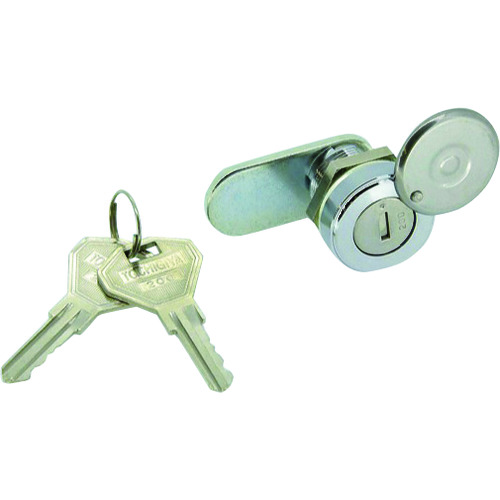 トラスコ中山 栃木屋 キャップ付シリンダー錠(ご注文単位1個)【直送品】