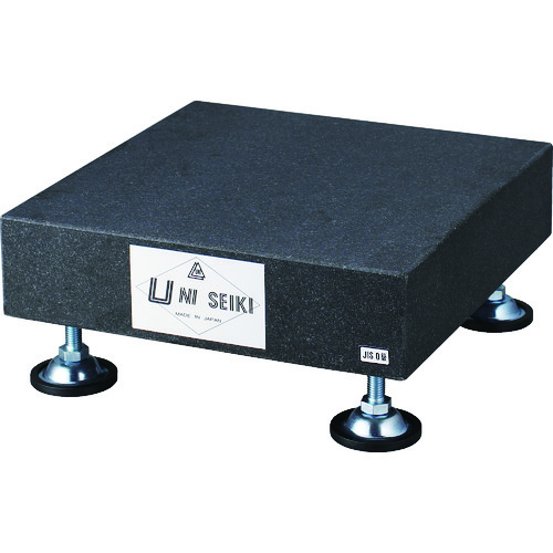 トラスコ中山 ユニ 石定盤 脚付（ご注文単位1個）【直送品】