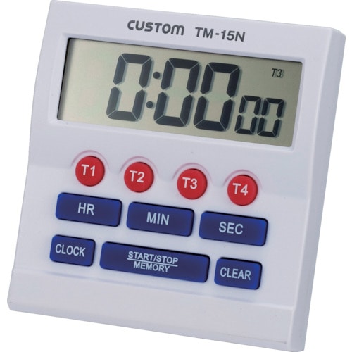 トラスコ中山 カスタム 4chタイマー(ご注文単位1個)【直送品】