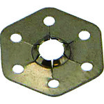 トラスコ中山 栃木屋 抜け止めワッシャー 206-3847(ご注文単位50個)【直送品】