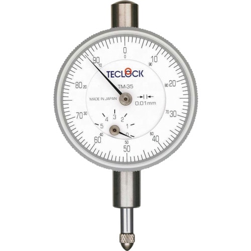 トラスコ中山 テクロック 小型ダイヤルゲージ(ご注文単位1個)【直送品】