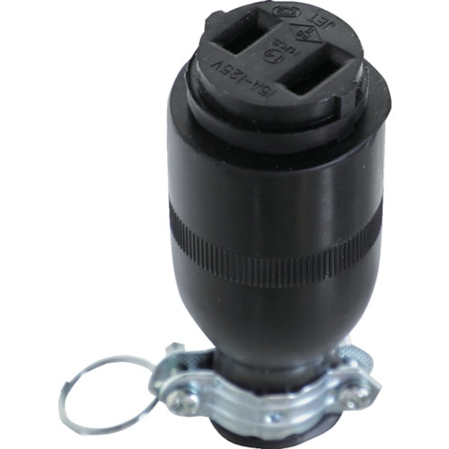 トラスコ中山 TRUSCO ゴムコネクターボデー2P(ご注文単位1個)【直送品】