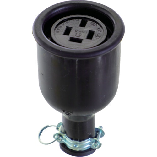 トラスコ中山 TRUSCO 防水コネクターボデー接地3P 257-2533(ご注文単位1個)【直送品】