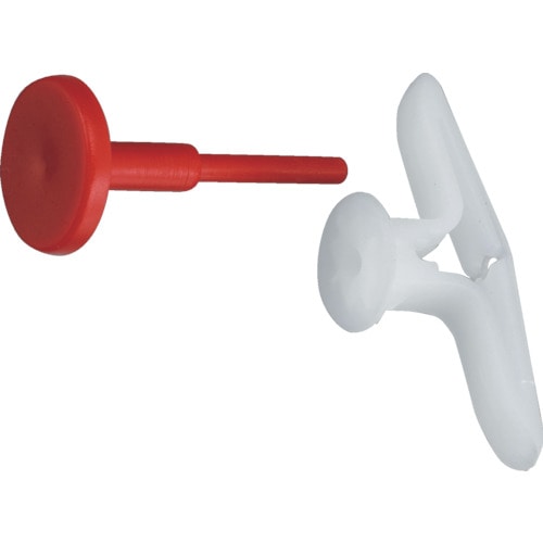 トラスコ中山 TRUSCO トメラー 樹脂製 適用アンカー板厚16.0~18.0mm 10本入 (中空壁用アンカー/はさみ固定式)(ご注文単位1パック)【直送品】