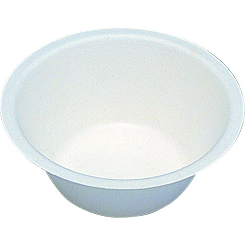 トラスコ中山 TRUSCO モールドどんぶり丸 無地 Sサイズ 112X×43 50枚入(ご注文単位1袋)【直送品】