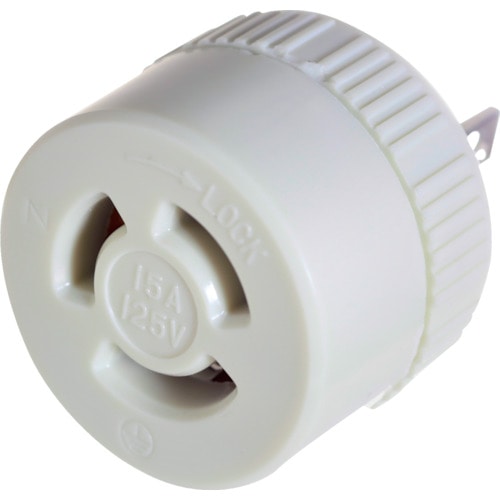 トラスコ中山 TRUSCO 引掛転換アダプター接地2P(ご注文単位1個)【直送品】