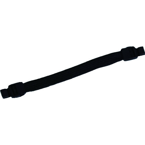 トラスコ中山 TRUSCO マスク用耳裏痛み軽減ひも 黒 1本入(ご注文単位1本)【直送品】