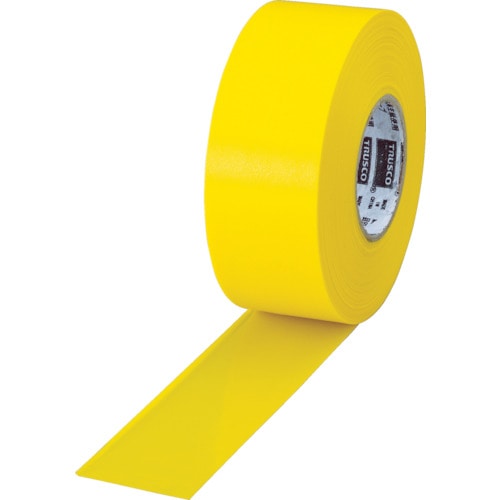 トラスコ中山 TRUSCO 目印テープ 30mmX50m イエロー(ご注文単位1巻)【直送品】