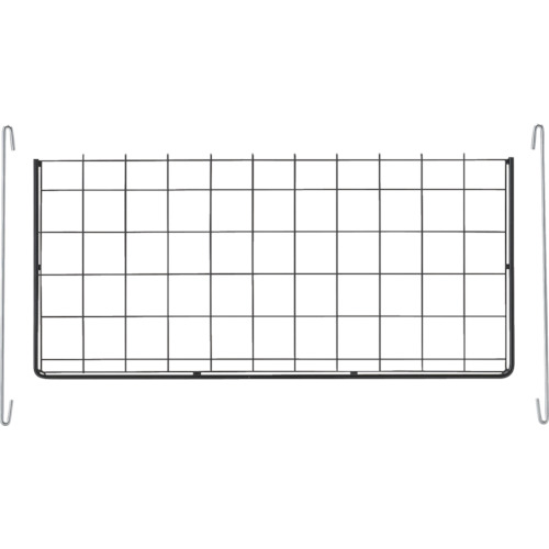トラスコ中山 TRUSCO メッシュ棚板 ステー付 569X260 BK 黒(ご注文単位1枚)【直送品】
