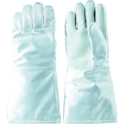 トラスコ中山 TRUSCO 遮熱・耐熱手袋 手のひら牛床革補強付(ご注文単位1組)【直送品】