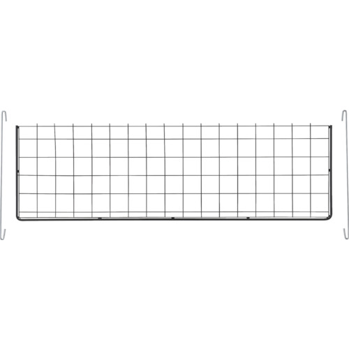 トラスコ中山 TRUSCO メッシュ棚板 ステー付 869X260 BK 黒(ご注文単位1枚)【直送品】