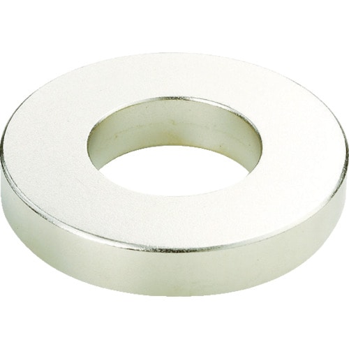 トラスコ中山 TRUSCO ネオジム磁石 外径10mmX穴径6mmX厚10mm 10個入(ご注文単位1袋)【直送品】