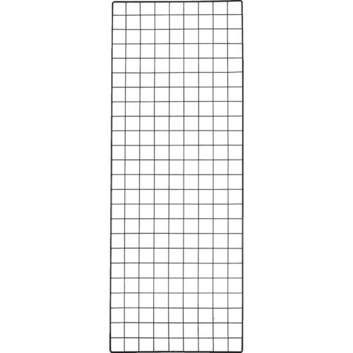 トラスコ中山 TRUSCO 棚用ディスプレイネット 金具付 450X1200 黒（ご注文単位1枚）【直送品】