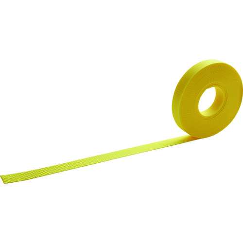 トラスコ中山 TRUSCO ナイロン平ベルト 1.2t×20mm×10m 黄色(ご注文単位1巻)【直送品】