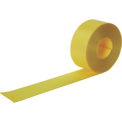 トラスコ中山 TRUSCO ナイロン平ベルトト 2.0tx50mmx10m 黄(ご注文単位1巻)【直送品】