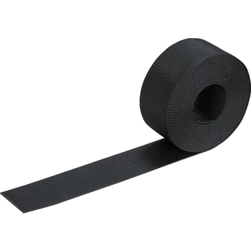 トラスコ中山 TRUSCO ナイロン平ベルトト 2.0tx50mmx5m 黒(ご注文単位1巻)【直送品】