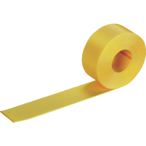 トラスコ中山 TRUSCO ナイロン平ベルトト 2.0tx50mmx5m 黄(ご注文単位1巻)【直送品】