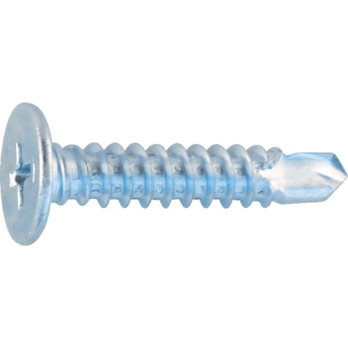 トラスコ中山 TRUSCO ドリルねじ薄平 板金用 ユニクロ 5X45 26本入（ご注文単位1パック）【直送品】