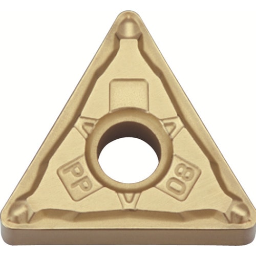 トラスコ中山 京セラ 旋削加工用チップ PVDサーメット PV720 771-7091(ご注文単位10個)【直送品】