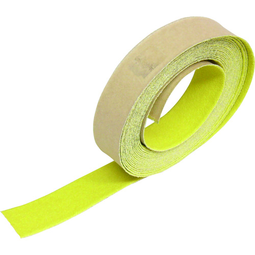 トラスコ中山 TRUSCO ノンスリップテープ 屋外用 25mmX5m 20巻お纏め品 黄(ご注文単位1箱)【直送品】